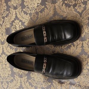 Women Black Loafers